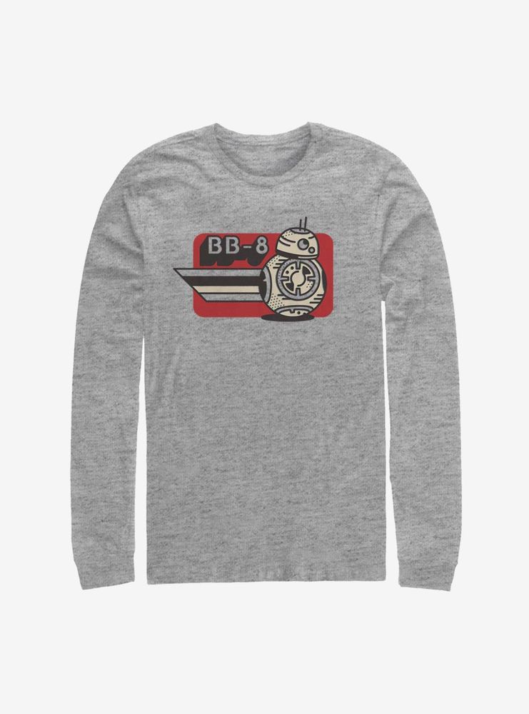 Star Wars Episode IX The Rise Of Skywalker Vintage BB-8 Long-Sleeve T-Shirt