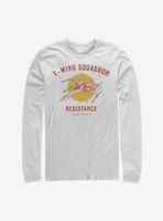 Star Wars Episode IX The Rise Of Skywalker X-Wing Squadron Resistance Long-Sleeve T-Shirt