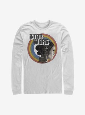 Star Wars Episode IX The Rise Of Skywalker Vintage Rey Rainbow Long-Sleeve T-Shirt