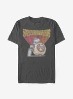 Star Wars Episode IX The Rise Of Skywalker BB8 Retro T-Shirt