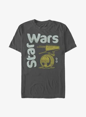 Star Wars Episode IX The Rise Of Skywalker Lil' Droid T-Shirt
