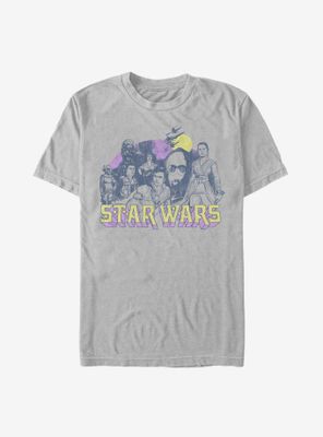 Star Wars Episode IX The Rise Of Skywalker Retro Rebel T-Shirt