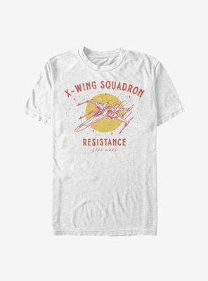 Star Wars Episode IX The Rise Of Skywalker X-Wing Squadron Resistance T-Shirt