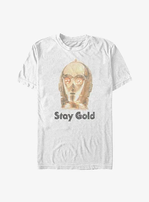 Star Wars Episode IX The Rise Of Skywalker Stay Gold T-Shirt