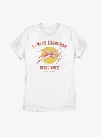 Star Wars Episode IX The Rise Of Skywalker X-Wing Squadron Resistance Womens T-Shirt