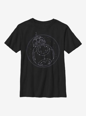 Star Wars Episode IX The Rise Of Skywalker Constellation Youth T-Shirt