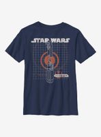 Star Wars Episode IX The Rise Of Skywalker Kyber Crystal Youth T-Shirt