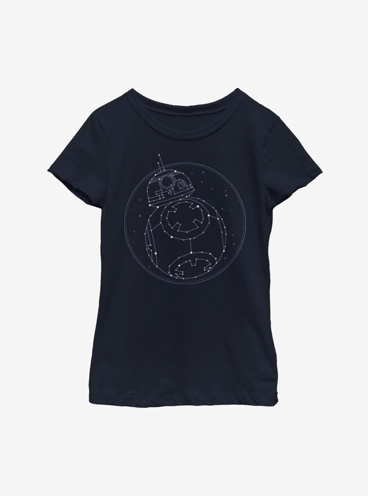 Star Wars Episode IX The Rise Of Skywalker Constellation Youth Girls T-Shirt