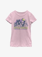 Star Wars Episode IX The Rise Of Skywalker Retro Rebel Youth Girls T-Shirt