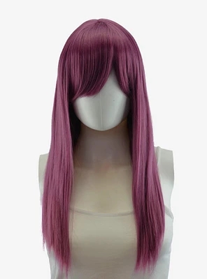Epic Cosplay Theia Dark Plum Purple Medium Length Wig