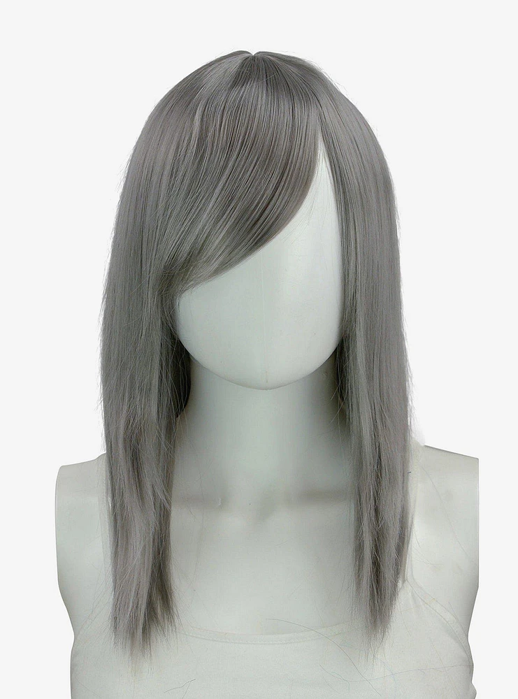 Epic Cosplay Theia Gunmetal Grey Medium Length Wig