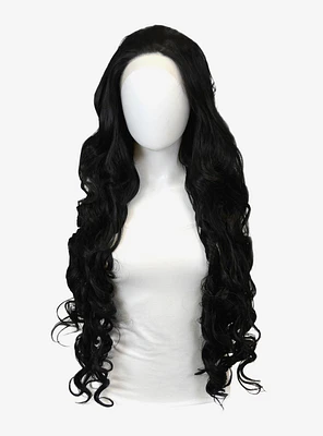 Epic Cosplay Urania Black Long Curly Lace Front Wig