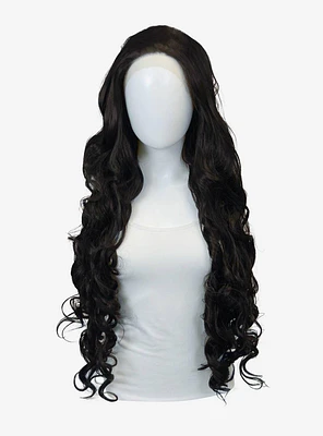 Epic Cosplay Urania Natural Black Long Curly Lace Front Wig