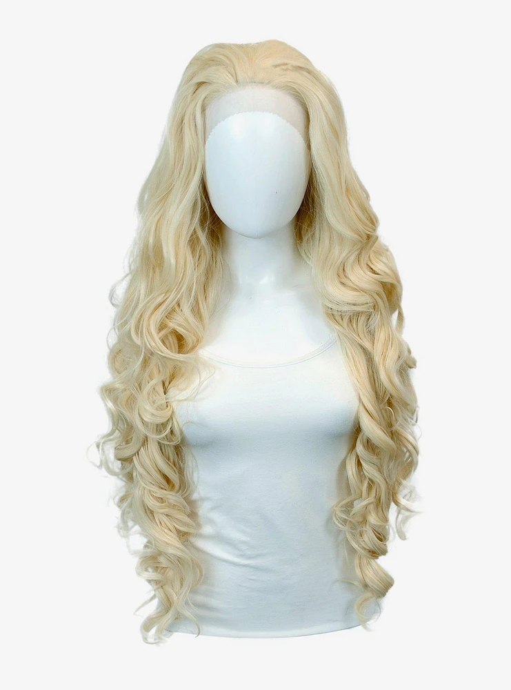 Epic Cosplay Urania Natural Blonde Long Curly Lace Front Wig