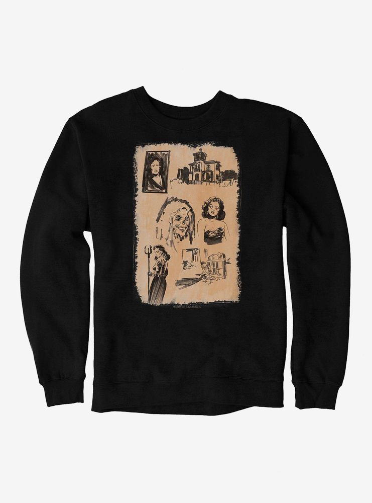 Archie Comics Chilling Adventures of Sabrina Horror Sketches Sweatshirt