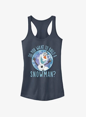 Disney Frozen Build A Snowman Girls Tank