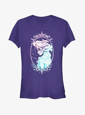 Disney Frozen Elsa Frame Gradient Girls T-Shirt