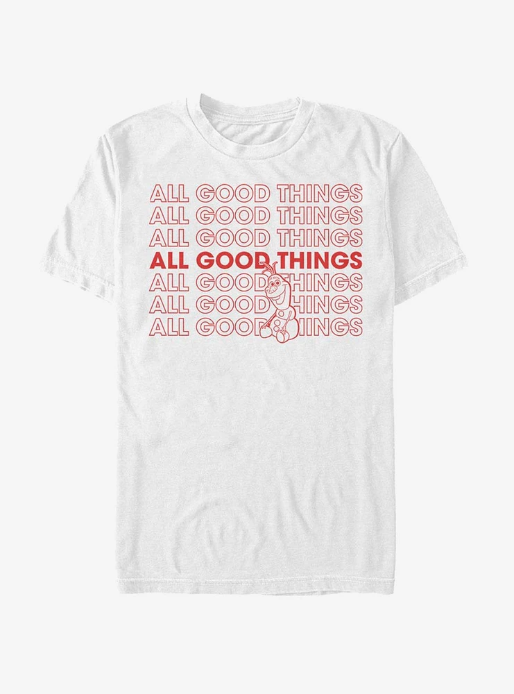 Disney Frozen All Good Things T-Shirt