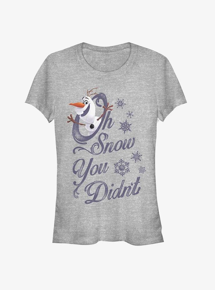 Disney Frozen Oh Snow Girls T-Shirt