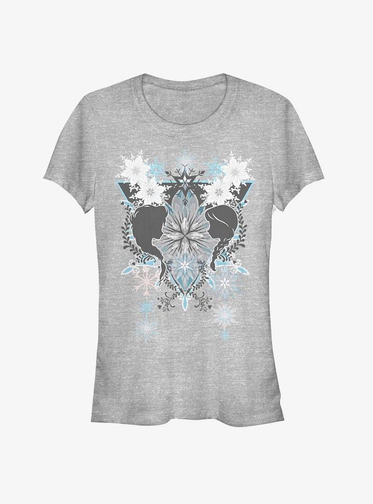 Disney Frozen Snowflake Boho Girls T-Shirt