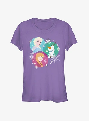 Disney Frozen Tri-Sphere Snow Girls T-Shirt