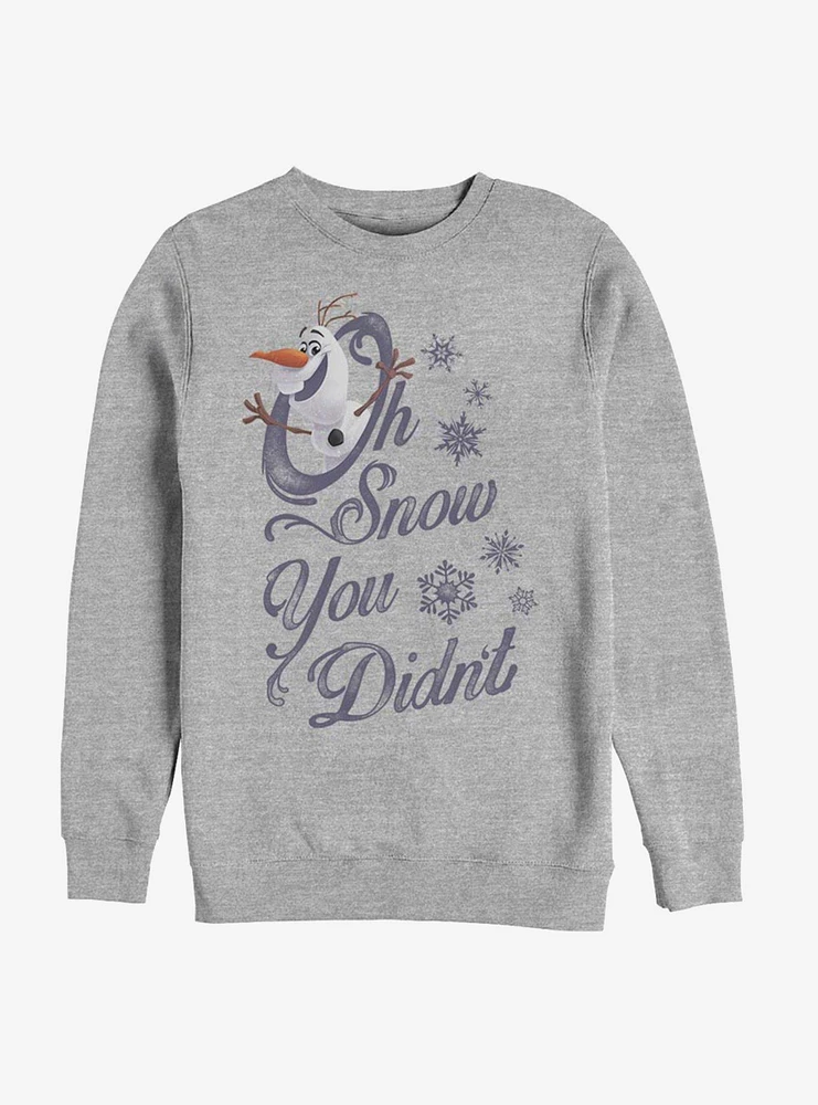 Disney Frozen Oh Snow Sweatshirt