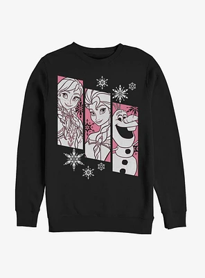 Disney Frozen Snow Trio Sweatshirt