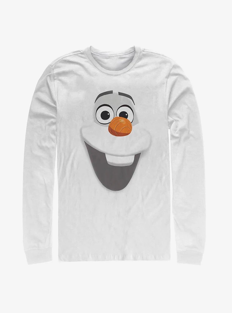 Disney Frozen Olaf Face Long-Sleeve T-Shirt