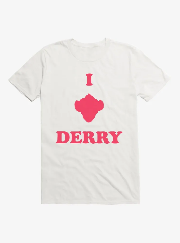 IT Chapter Two I Pennywise Derry Stack Script T-Shirt