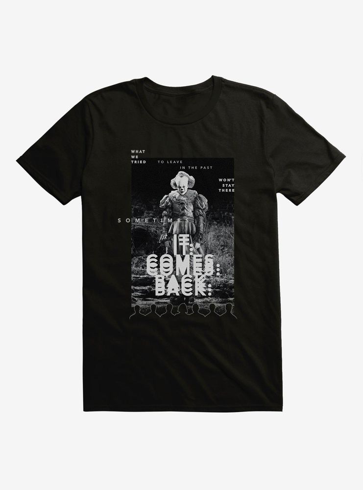 IT Chapter Two Comes Back Poster T-Shirt