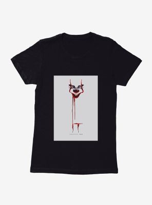 IT Chapter Two Blood Drip Poster Womens T-Shirt