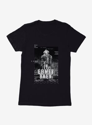 IT Chapter Two Comes Back Poster Womens T-Shirt