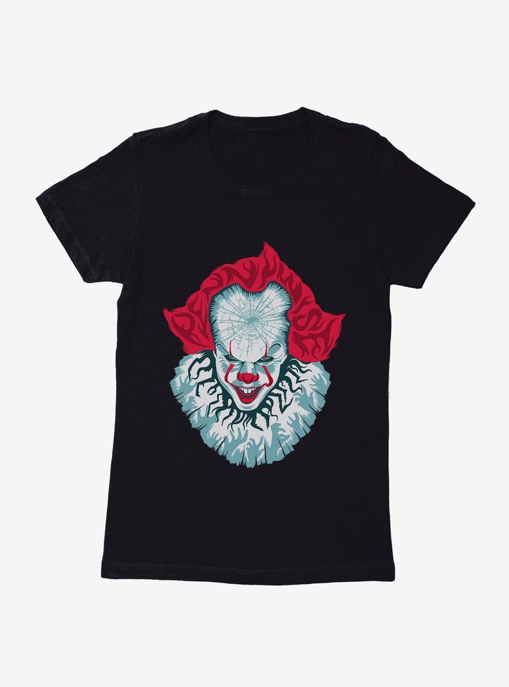 IT Chapter Two Vibrant Pennywise Script Art Womens T-Shirt