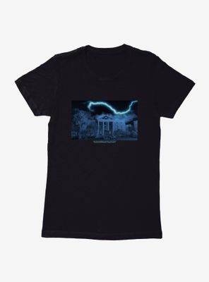 Back To The Future Clock Tower Womens T-Shirt