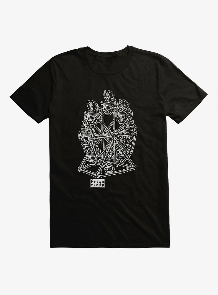 HT Creators: Brian Reedy Skull Devil Wheel T-Shirt