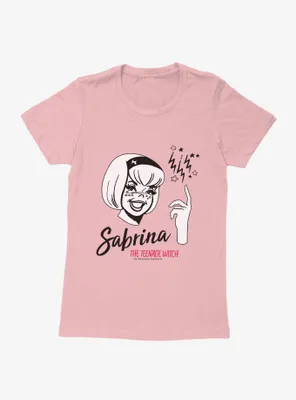 Archie Comics Sabrina The Teenage Witch Classic Logo Womens T-Shirt