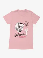Archie Comics Sabrina The Teenage Witch Classic Logo Womens T-Shirt