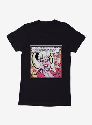 Archie Comics Sabrina The Teenage Witch Lovestruck Comic Womens T-Shirt