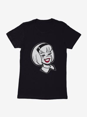 Archie Comics Sabrina The Teenage Witch Red Lipped Smile Womens T-Shirt