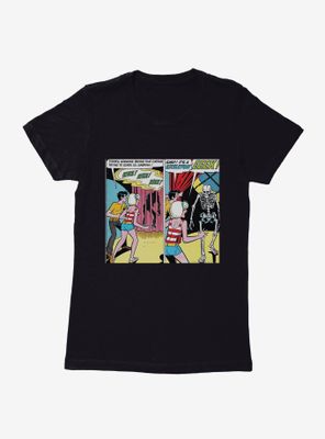 Archie Comics Sabrina The Teenage Witch Skeleton Comic Womens T-Shirt