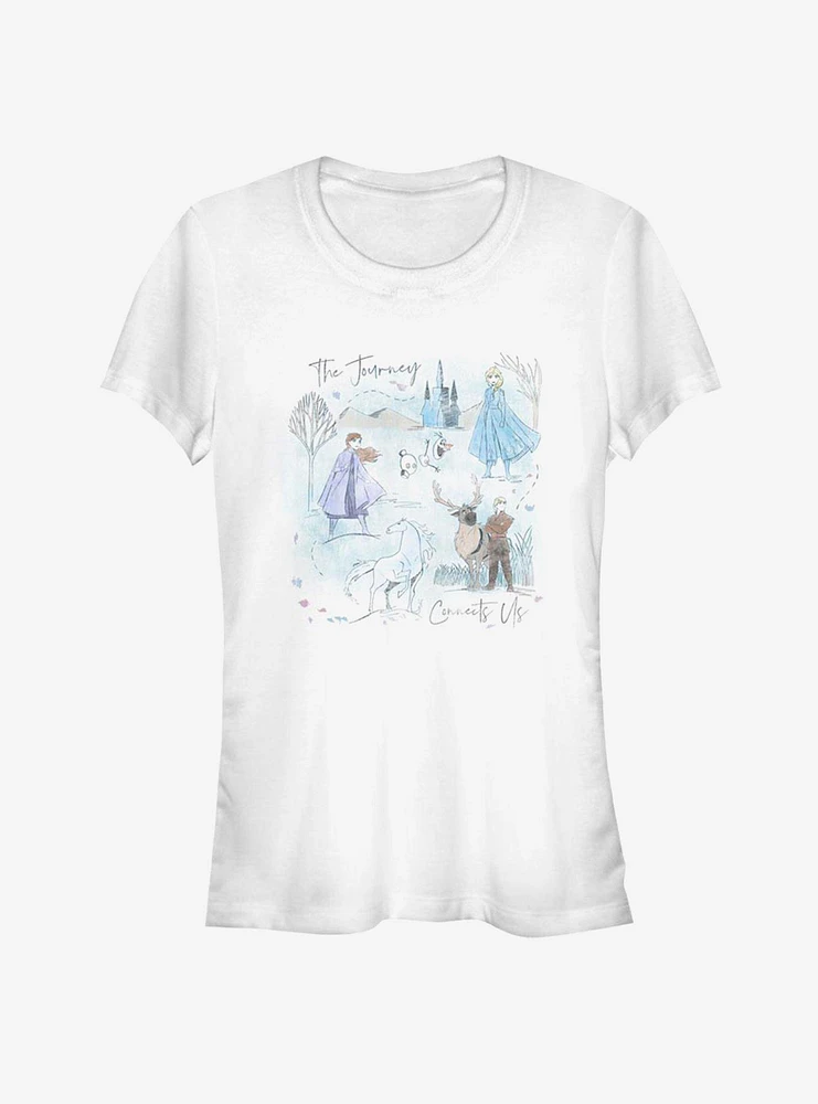 Disney Frozen 2 Arendelle Journey Girls T-Shirt