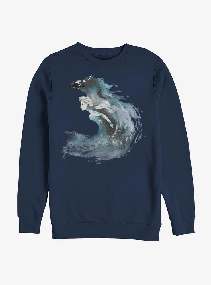 Disney Frozen 2 Watercolor Spirit Sweatshirt