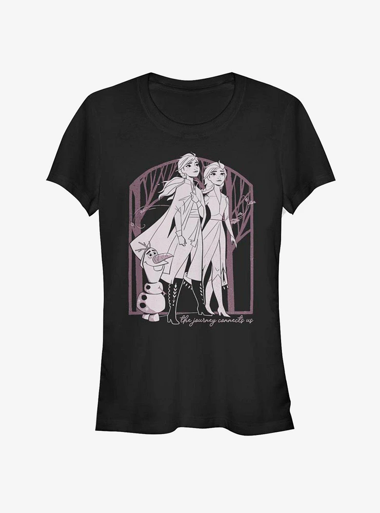 Disney Frozen 2 Forest Frame Girls T-Shirt