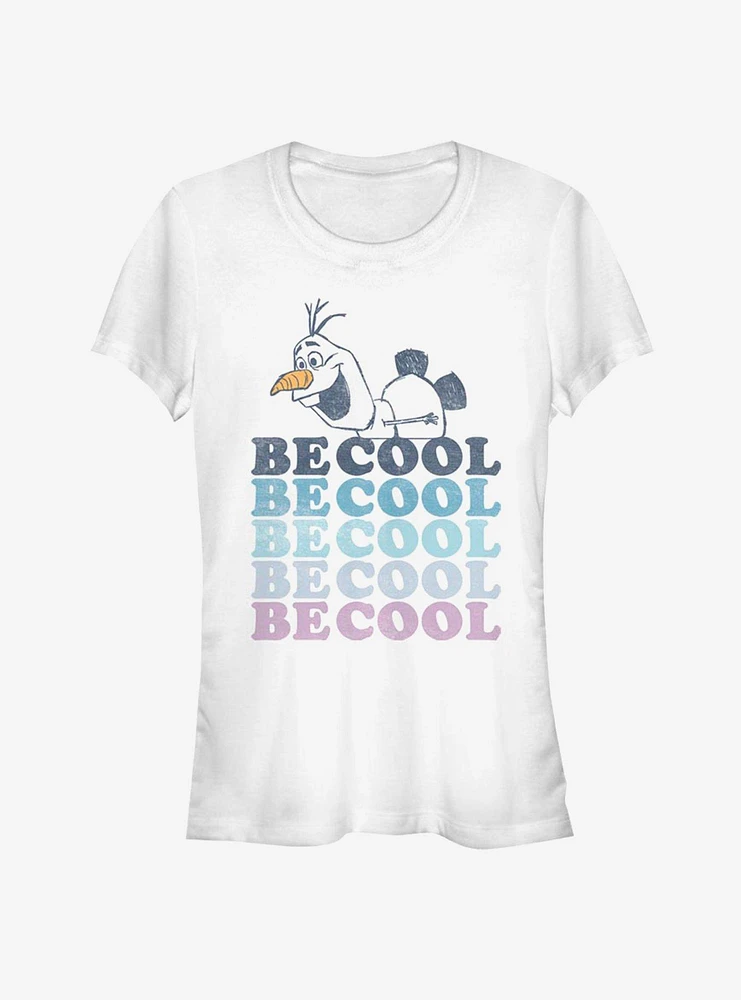 Disney Frozen 2 Olaf Be Cool Girls T-Shirt