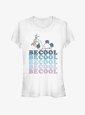 Disney Frozen 2 Olaf Be Cool Girls T-Shirt