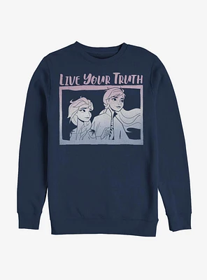 Disney Frozen 2 Live Your Truth Sweatshirt