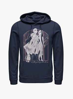 Disney Frozen 2 Forest Frame Hoodie