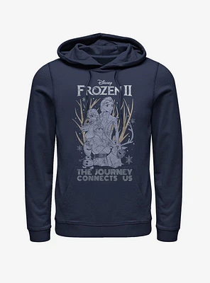 Disney Frozen 2 Sketchy Group Hoodie