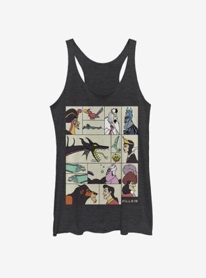 Disney Villains Boxes Of Profiles Womens Tank Top