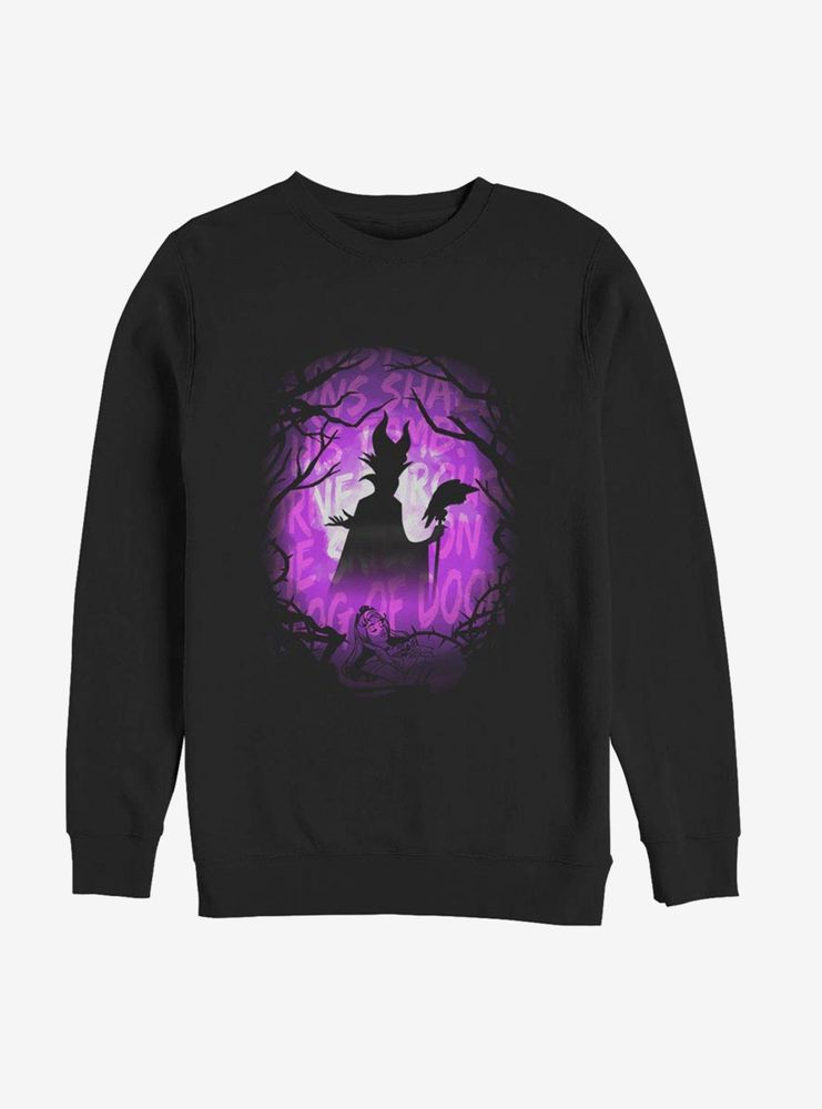 Disney Sleeping Beauty Maleficent Fog Of Doom Sweatshirt